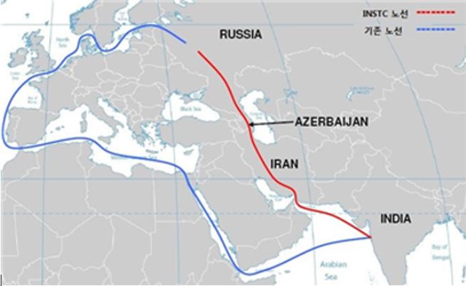 러시아·아제르바이잔, 이란과 남북국제운송회랑(INSTC) 건설 합의