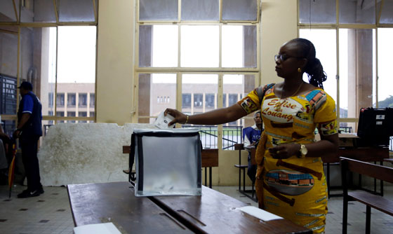 [포토] 마침내 실시된 콩고민주공화국 대통령 선거