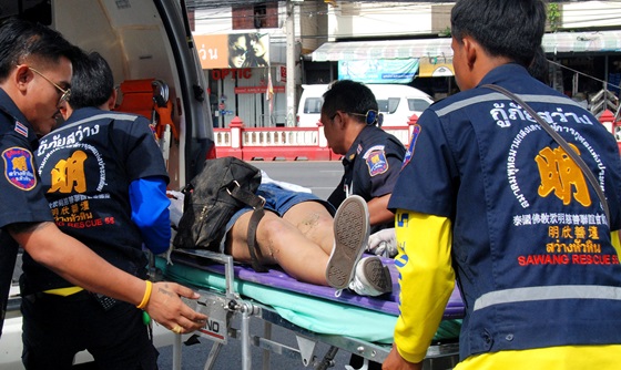[포토] 태국 관광지에서 폭탄 테러 발생