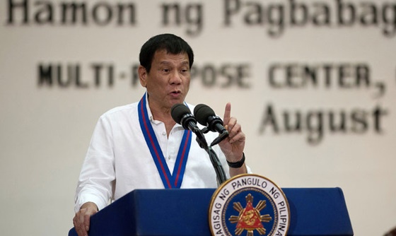 [포토] 필리핀 대통령, ‘UN탈퇴 하겠다’ 위협