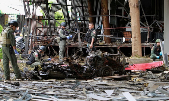 [포토] 태국 빠따니에서 폭탄테러 발생