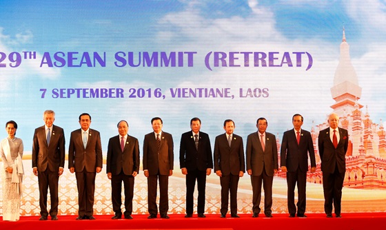 [포토] 라오스 비엔티안, 제 29차 ASEAN 정상회담 개최