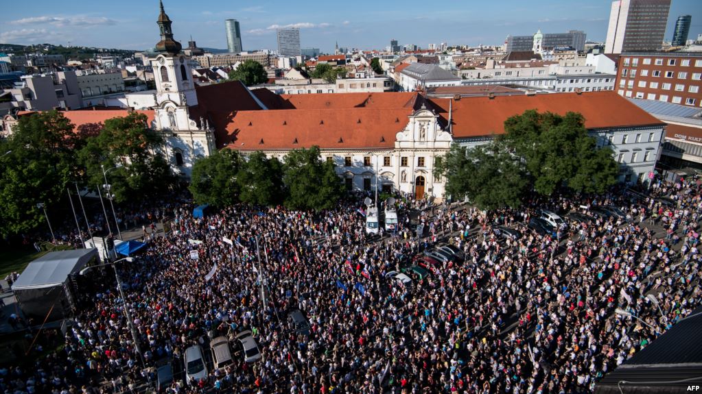 슬로바키아의 부패와 학생 주도의 반부패 시위
