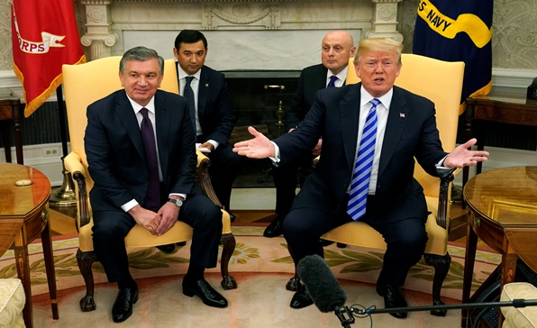 [이슈트렌드] 우즈베키스탄-미국, 정상회담 통해 전략적 파트너십 재확인