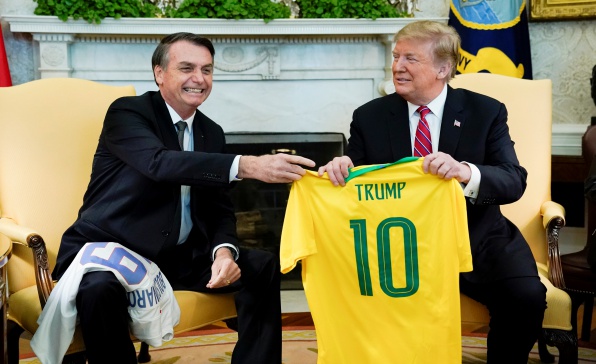 [이슈트렌드] 브라질 보우소나루 대통령, 미국 첫 공식 방문
