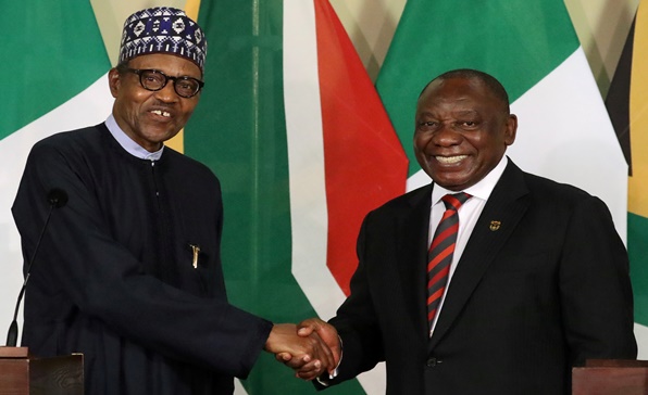 [이슈트렌드] 부하리 나이지리아 대통령, 남아공 공식 방문