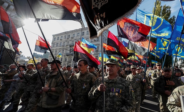[이슈인포그래픽] 우크라이나, 돈바스 평화계획에 반대하는 시위 발생