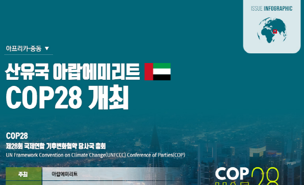 [이슈인포그래픽] 산유국 아랍에미리트, COP28 개최
