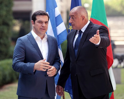 [포토] 불가리아 총리, 그리스 총리와 회담