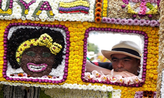 [포토] 콜롬비아 메델린, 연례 꽃 축제 개최