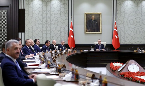 [포토] 터키 대통령, 국무회의에서 인민민주당 대표에게 5년 징역형 명령