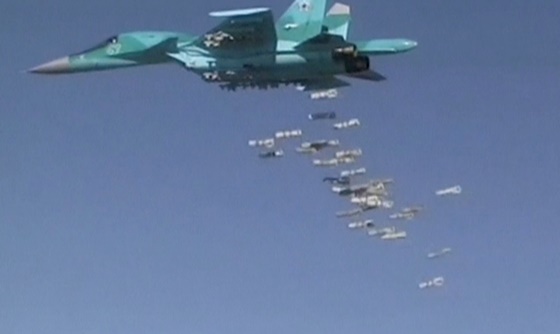 [포토] 러시아, 시리아 공습하는 공군 사진 공개