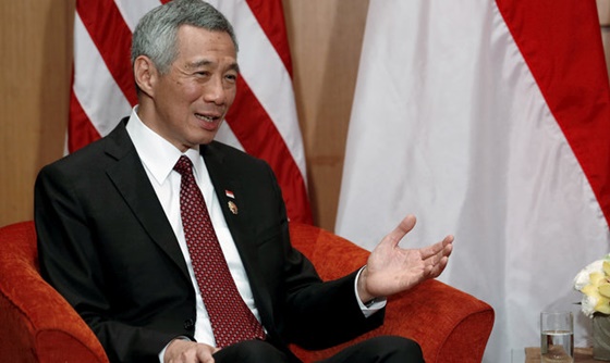 [포토] 리센룽 싱가포르 총리, 오바마 대통령과 회담에서 TPP 비준 촉구