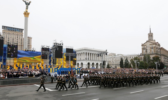 [포토] 우크라이나, 독립일 기념