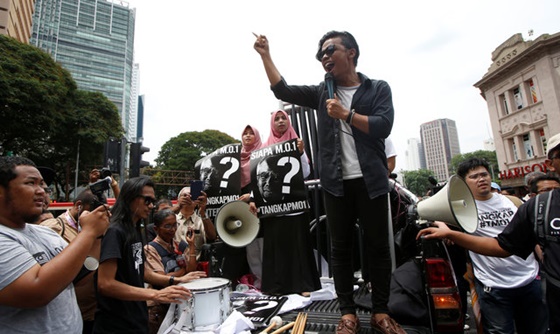 [포토] 말레이시아, 국경투자기업 자금 횡령 사건에 대한 시위 열려
