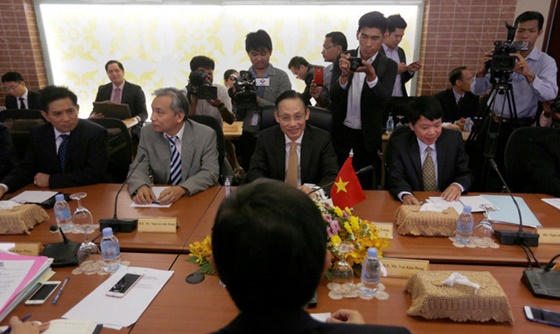 [포토] 캄보디아, 베트남과 국경선 논의위한 회담 가져
