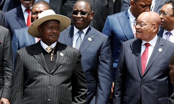 [포토] TICAD 참석위해 케냐 방문한 남아공 대통령