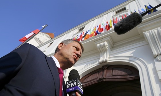 [포토] 루마니아 총리, EU 정상회담에 참가해