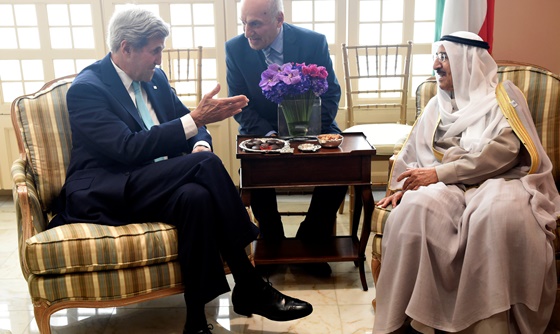 [포토] 쿠웨이트 에미르, 미 국무부 장관과 회담