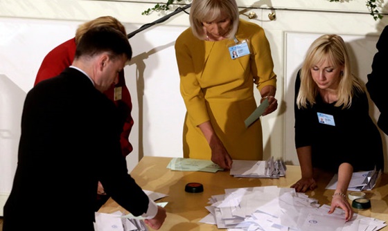 [포토] 에스토니아, 2차 대통령 선거 진행돼