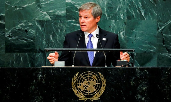 [포토] 루마니아 총리, UN 총회에서 연설해