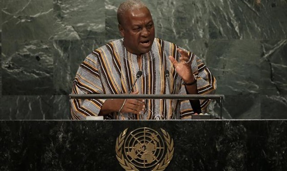 [포토] UN 총회에서 연설하는 가나 대통령