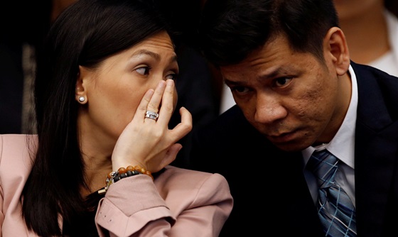 [포토] 필리핀, 은행 자금 도난 사건에 대한 청문회 열어