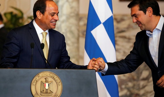 [포토] 이집트, 그리스·키프로스와 유럽 불법 이주 문제 논의