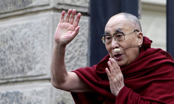 [포토] 체코에 공식 방문한 달라이 라마