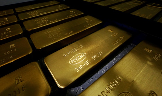 [포토] 러시아, 금 보유량 증가