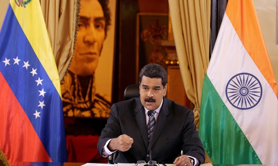 [포토] 베네수엘라, 인도 ONGC 비데쉬社와 석유 생산 부문 자금 지원 계약 체결