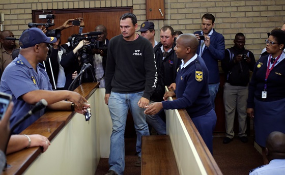 [포토] 남아공 두 백인 남성, 흑인 남성 납치죄로 기소