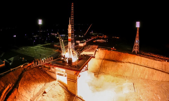 [포토] 소유즈 MS-03, 카자흐스탄에서 ISS 향해 발사
