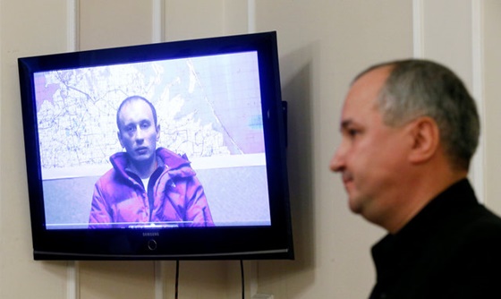 [포토] 우크라이나, 러시아 군인 체포 관련 기자회견