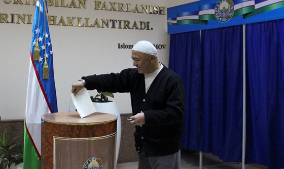 [포토] 우즈베키스탄, 카리모프 사후 대통령 선거 실시