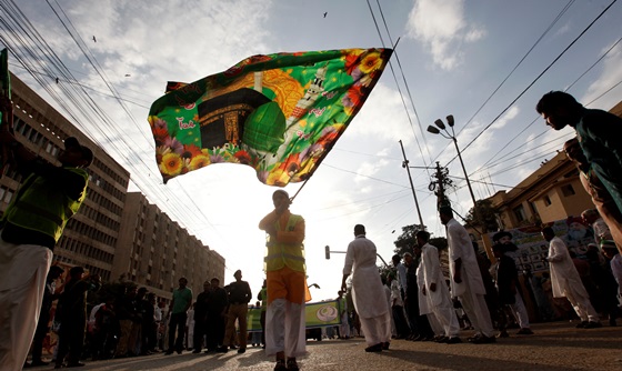 [포토] 파키스탄, 이슬람 창시자 탄생 기념행사 열려