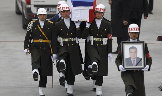 [포토] 앙카라에서 살해당한 러시아 대사 장례식 열려