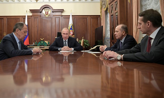 [포토] 러시아 대통령, 주터키 대사 추모회 마련