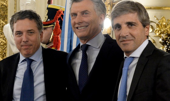 [포토] 아르헨티나 대통령과 신임 재무부, 예산부 장관  