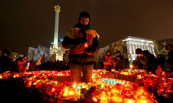 [포토] 우크라이나, 2014년 혁명 3주년 기념
