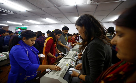 [포토] 다가오는 지방선거를 준비하고 있는 네팔 선거관리위원회
