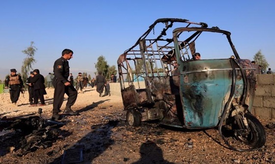 [포토] 아프가니스탄 동부에서 자살 폭탄 공격으로 최소 15명 사망
