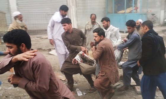 [포토] 아프가니스탄 잘랄라바드 지역 폭발로 최소 3명 사망